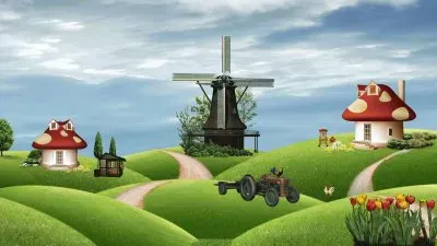 פאזל של vila cogumelo