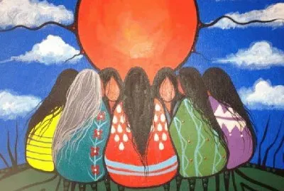 פאזל של Meeting by Keewatin Otchitchak