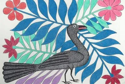 Bird with Flowers by Kenojuak Ashevak
