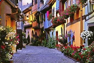 ALSACE, FRANCIA jigsaw puzzle