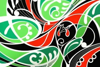 Ataahua art by Shane Hansen  New Zealand