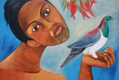 Made by Robyn Kahukiwa  Maori artist