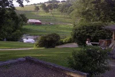 At the ranch