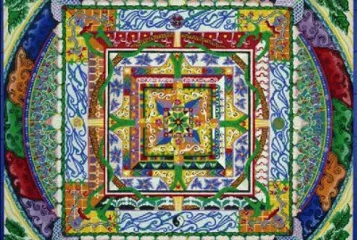 Tibetan Sand Mandala