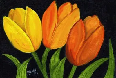 Tulips by Etsy Kay Murphy