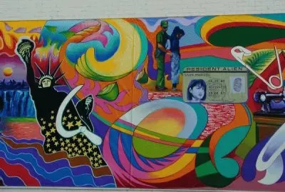 Street art by Lorenzo de la Loza  Los Angeles