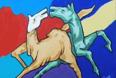 Horses by Ragunath Venkatraman