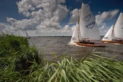 Sailing in the Dutch province  Friesland jigsaw puzzle