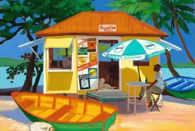 Caribbean art by Shari Erikson
