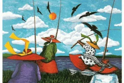 Catching Fish by Sara Perry jigsaw puzzle