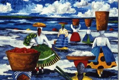 Beach Market by Jonathan Green