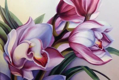 Giclee Orchids