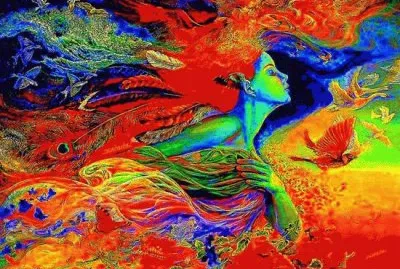 Flying like a Bird by Rica Barba