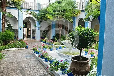 Un tÃ­pico patio andaluz jigsaw puzzle