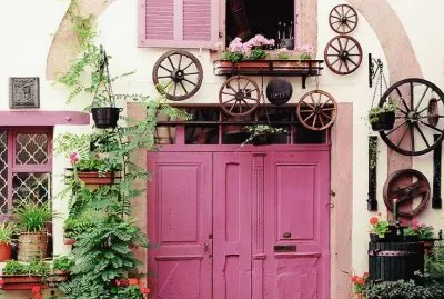 פאזל של Entrance Farmhouse Alsace  France