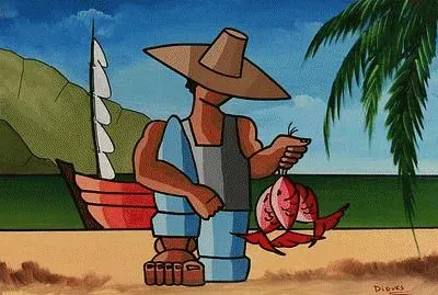 Fisherman jigsaw puzzle