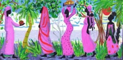 African art jigsaw puzzle