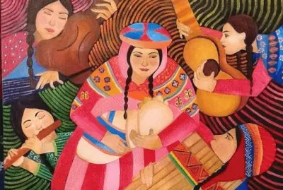 Peruvian Music by Fanny Zorzet jigsaw puzzle