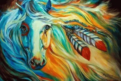 American Indian art by Marcia Baldwin jigsaw puzzle