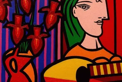 Modern art jigsaw puzzle