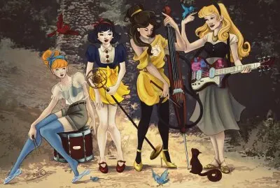 Cinderella SnowWhite Belle Aurora