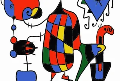 Geomatric painting by Joan MirÃ³ jigsaw puzzle