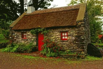 Irish Stone Cottage jigsaw puzzle