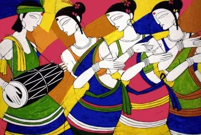 פאזל של Tribal Dance by Jiaur Rahman