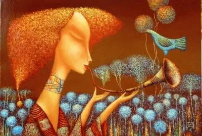 פאזל של Playing the Flute