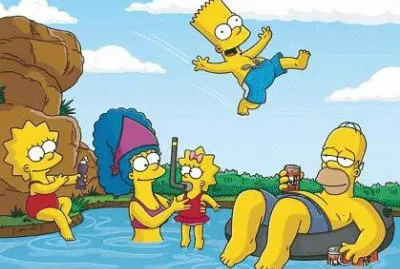 פאזל של Los Simpson