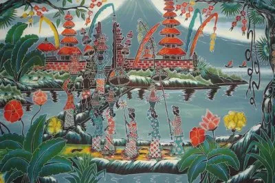 פאזל של Indonesian art