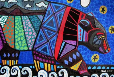 Black Bear by Heather Galler