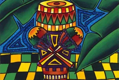 Cuban art by George Rodez jigsaw puzzle