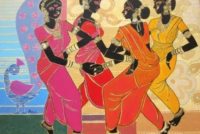 Dancing Indian Lady 's