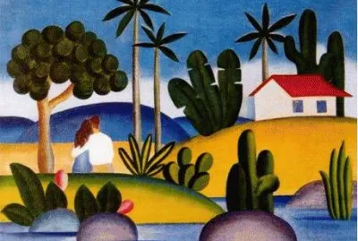 Idyllic by Tarsila do Amaral