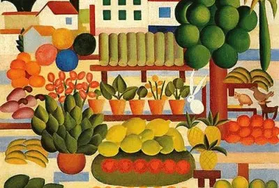 Selling Fruit by Tarsila do Amaral
