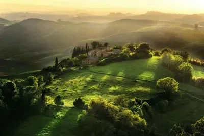 Paisaje en La Toscana