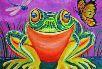 Smiling Frog by Nick Gustafson