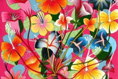 Tinga Tinga Vase jigsaw puzzle