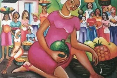 Native art from Tahiti jigsaw puzzle