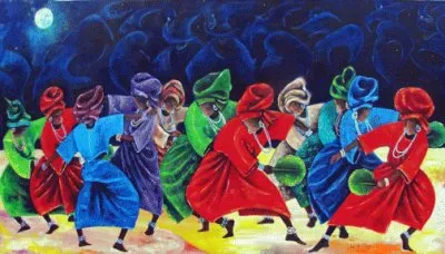 Angelic Dance by Chidi Okoye jigsaw puzzle