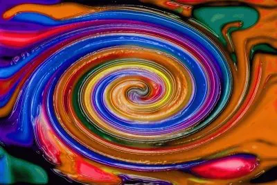 Abstract modern art jigsaw puzzle