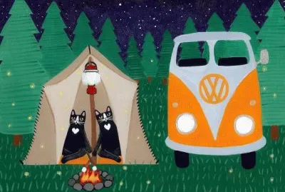 Wood Camping jigsaw puzzle