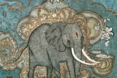 Elephant art  Sri Lanka