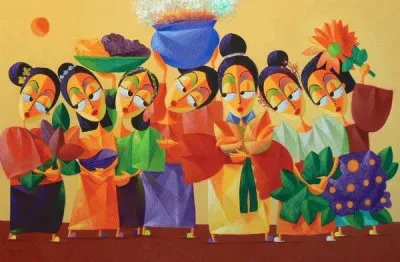 Flower harvest by Jovan Benito jigsaw puzzle