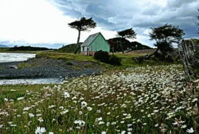 Casa frente al canal Beagle