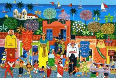 Carribean art by Militao dos Santos