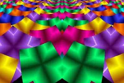 Colored fantasy jigsaw puzzle