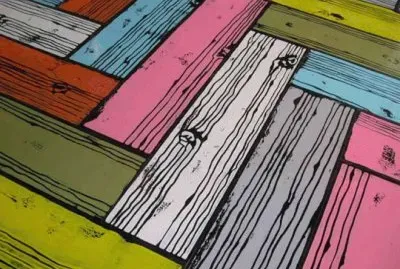 פאזל של Parquets coloridos