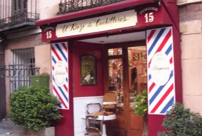 Una barberÃ­a sÃ³lo para caballeros jigsaw puzzle